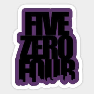 Five Zero Four Sticker